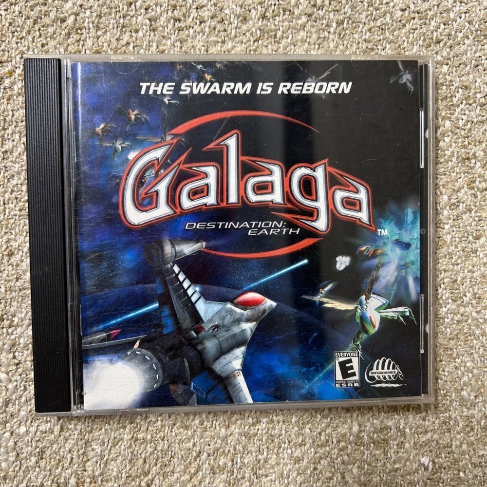 Galaga Destination Earth PC Hasbro Interactive Rated E for Everyone